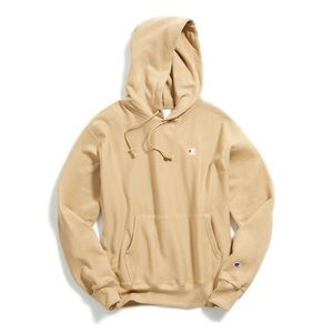 {champion} reverse weave hoodie in beige